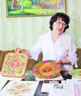 Наталія Беркута 47 років свого життя присвятила полтавському розпису.