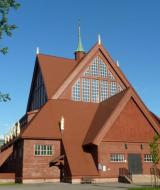 Церква в місті Кіруна (Kiruna Kyrka).