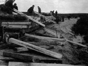 На будівництві Трансполярної магістралі було задіяно  майже 300 тисяч політв'язнів Гулагу.