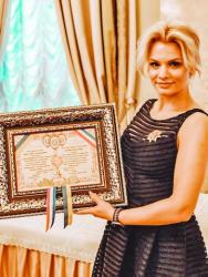 Володарка ордена Королеви Анни вважає,  що це спільна нагорода всієї  ї ї  творчої команди.