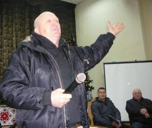 Найемоційнішим був виступ депутата  Щербанівської сільської ради Віктора Кисельова.