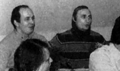 Сергей Чемезов и Владимир Путин в ГДР.