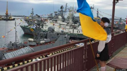  Під час святкування Дня Військово-морських сил України. Одеса, 2 липня 2017 року.